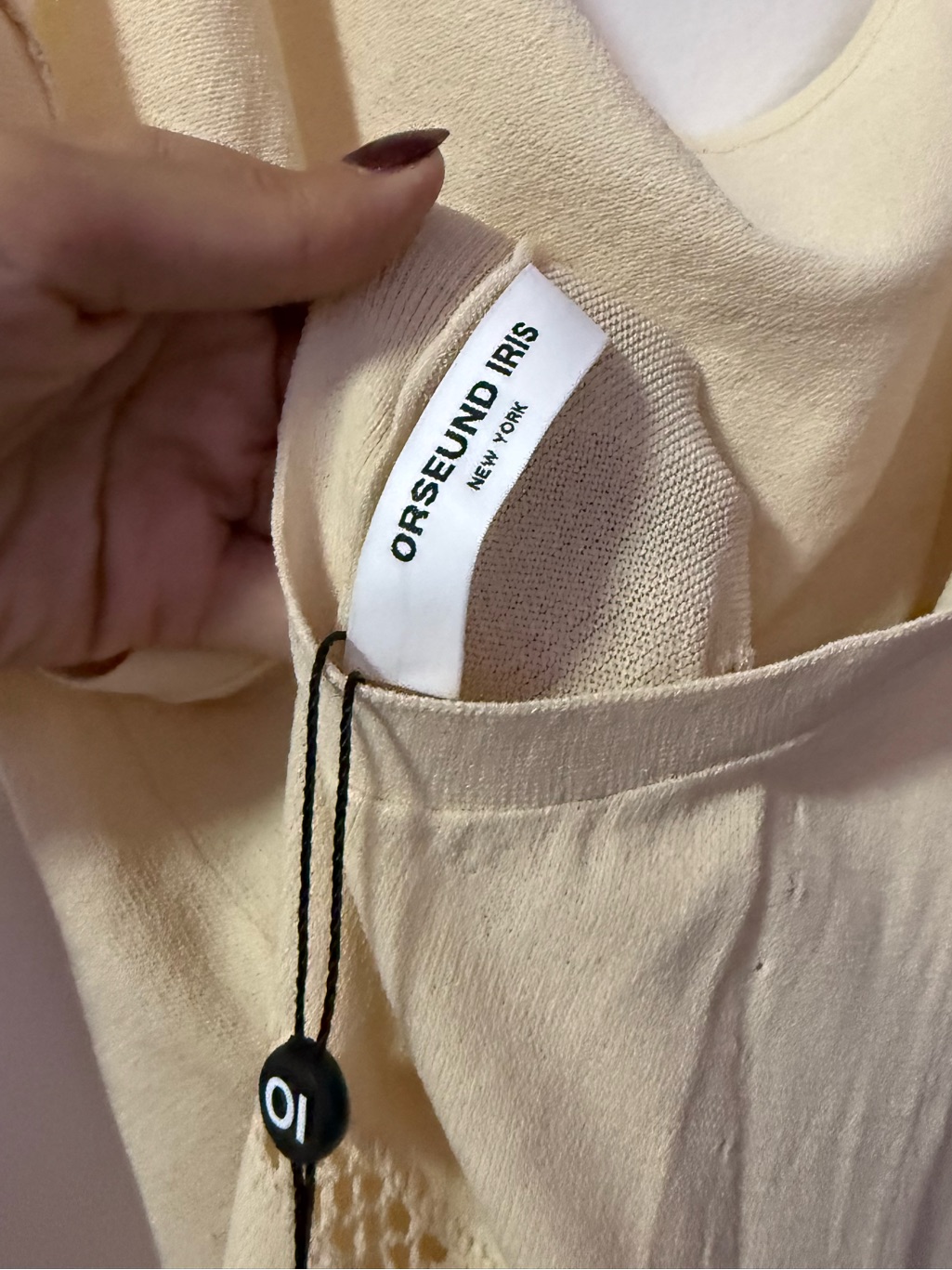 Nwt Orseund Iris La Bohemia Knit Halter Dress — image 7 of 8